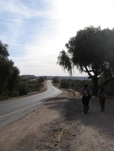 Sur la route de Capilla